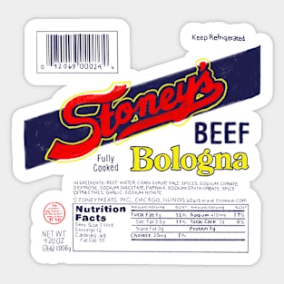 Stoney's Bologna Sticker